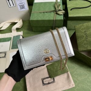 Gucci DIANA MINI BAG WITH BAMBOO