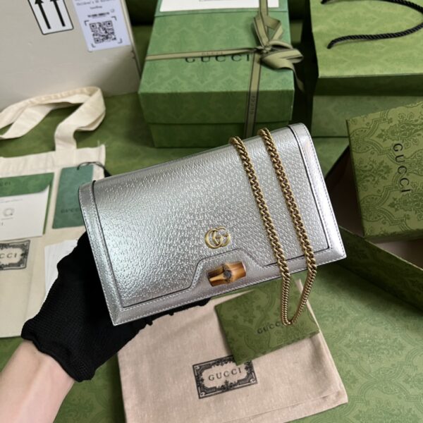 Gucci DIANA MINI BAG WITH BAMBOO