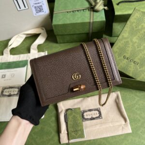 Gucci DIANA MINI BAG WITH BAMBOO
