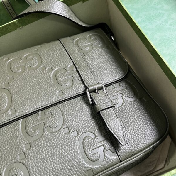Gucci JUMBO GG MEDIUM MESSENGER BAG