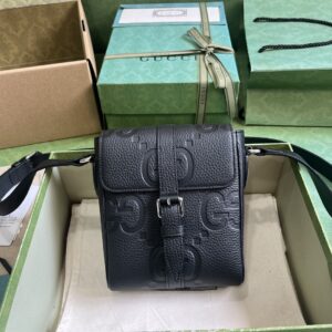 Gucci JUMBO GG SMALL MESSENGER BAG