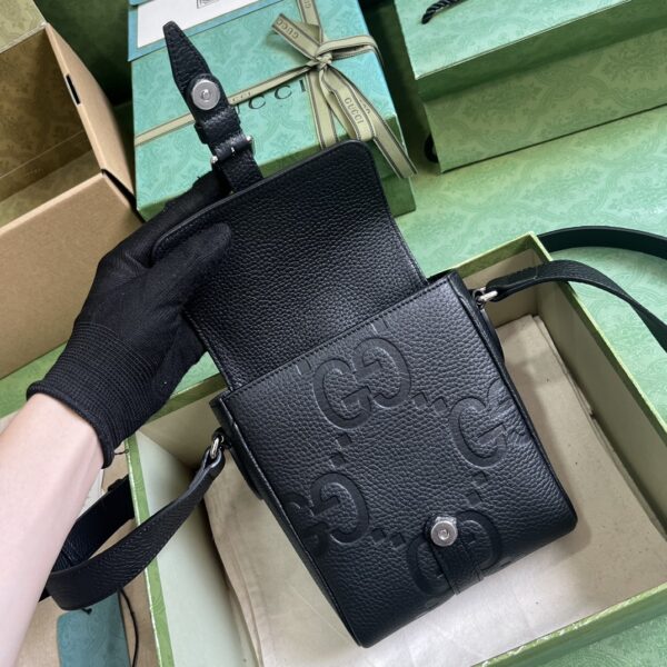 Gucci JUMBO GG SMALL MESSENGER BAG