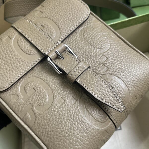 Gucci JUMBO GG SMALL MESSENGER BAG