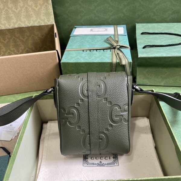 Gucci JUMBO GG SMALL MESSENGER BAG