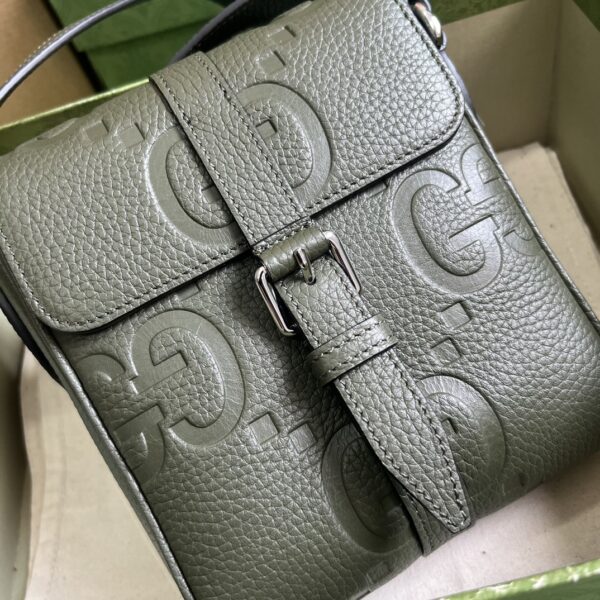 Gucci JUMBO GG SMALL MESSENGER BAG