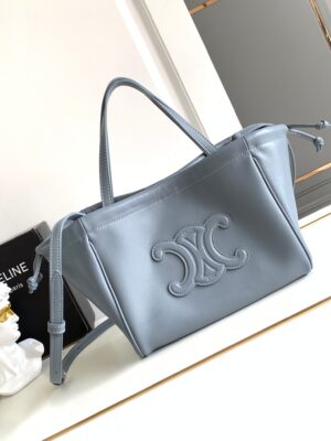 CELINE SMALL CABAS DRAWSTRING CUIR TRIOMPHE
