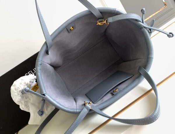CELINE SMALL CABAS DRAWSTRING CUIR TRIOMPHE