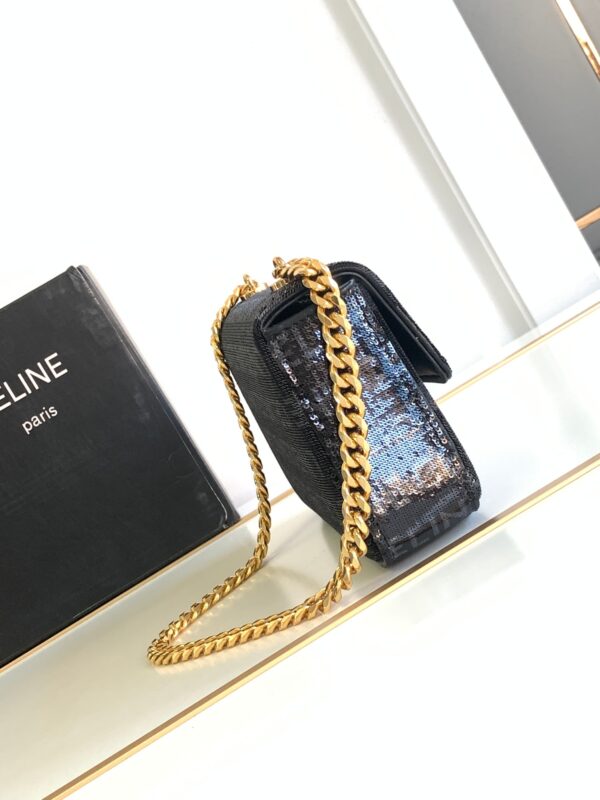 CELINE CELINE CHAIN SHOULDER BAG CLAUDE