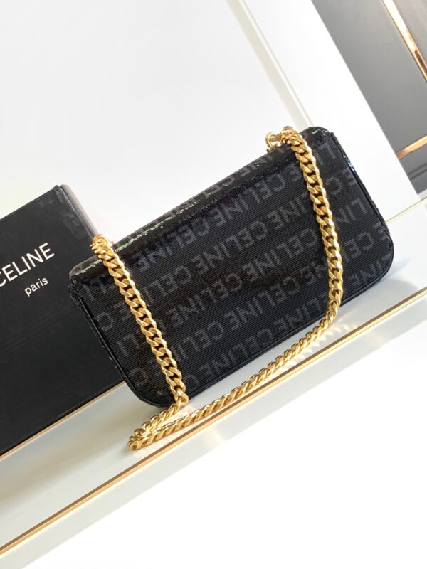CELINE CELINE CHAIN SHOULDER BAG CLAUDE