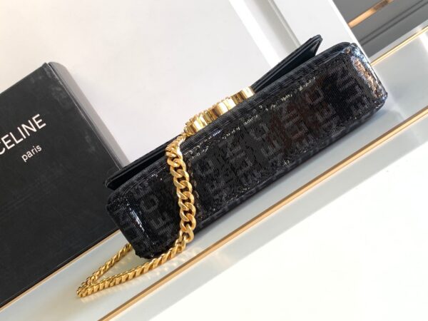 CELINE CELINE CHAIN SHOULDER BAG CLAUDE