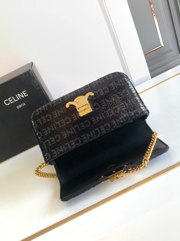 CELINE CELINE CHAIN SHOULDER BAG CLAUDE