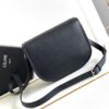 CELINE MEDIUM BESACE TRIOMPHE IN SUPPLE NATURAL CALFSKIN BLACK