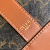 CELINE MEDIUM CABAS IN TRIOMPHE CANVAS AND CALFSKIN