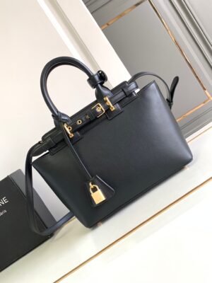 CELINE TEEN CELINE CONTI BAG IN NATURAL CALFSKIN