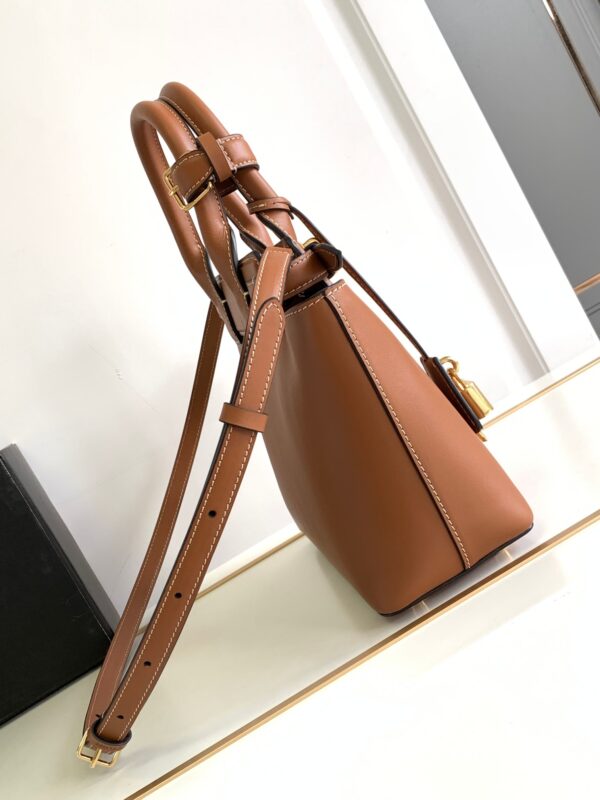 CELINE TEEN CELINE CONTI BAG IN NATURAL CALFSKIN