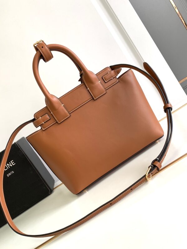 CELINE TEEN CELINE CONTI BAG IN NATURAL CALFSKIN