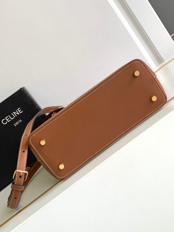 CELINE TEEN CELINE CONTI BAG IN NATURAL CALFSKIN