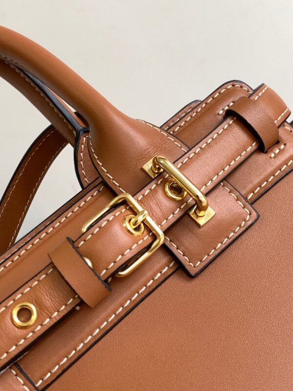 CELINE TEEN CELINE CONTI BAG IN NATURAL CALFSKIN