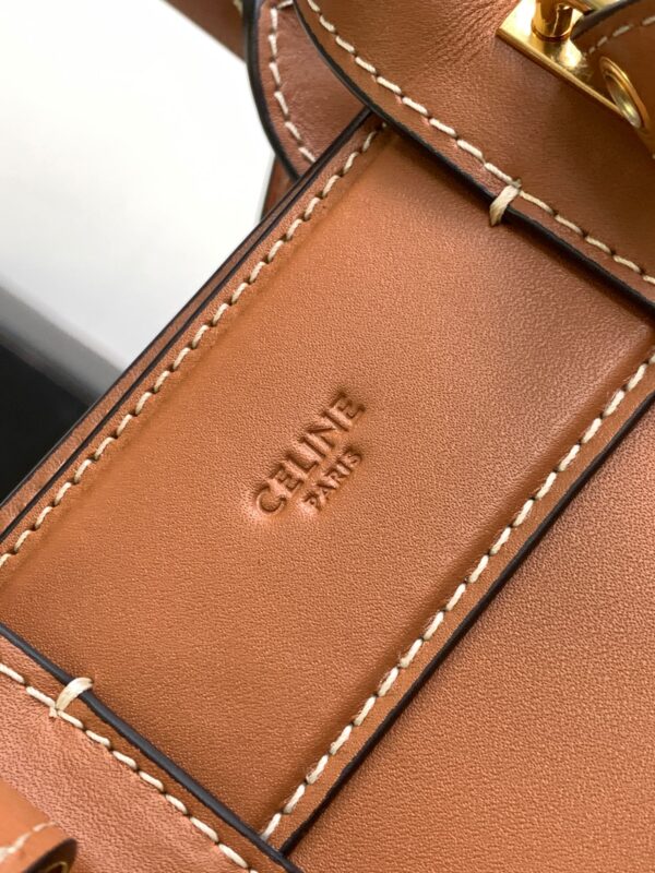 CELINE TEEN CELINE CONTI BAG IN NATURAL CALFSKIN
