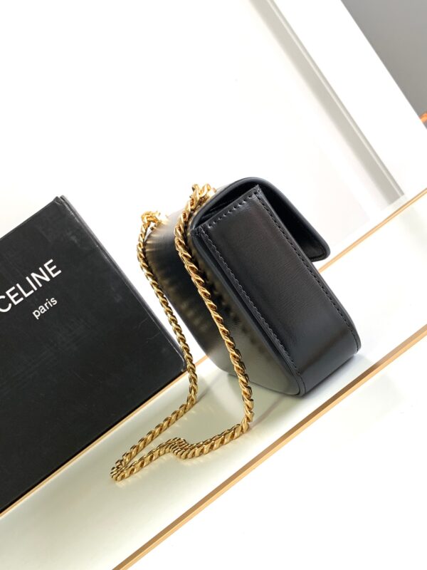 CELINE CHAIN SHOULDER BAG CLAUDE