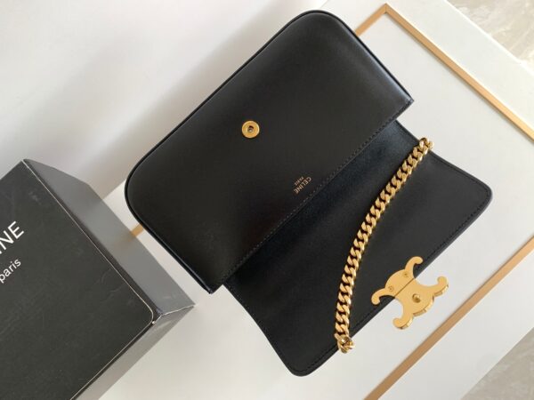 CELINE CHAIN SHOULDER BAG CLAUDE