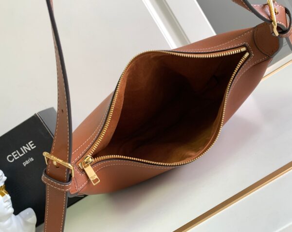 CELINE HELOISE BAG IN SUPPLE CALFSKIN MOON