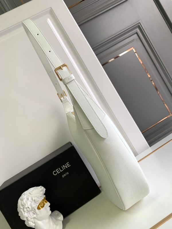 CELINE HELOISE BAG IN SUPPLE CALFSKIN MOON