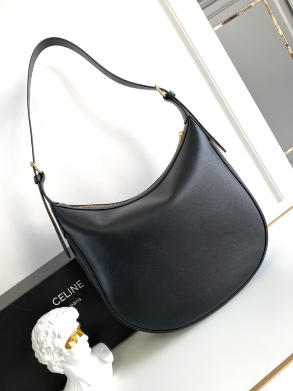 CELINE HELOISE BAG IN SUPPLE CALFSKIN MOON