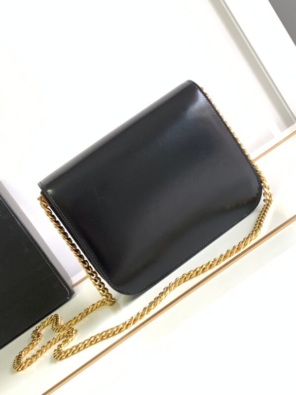 CELINE MEDIUM COLLEGE BAG IN SHINY CALFSKIN