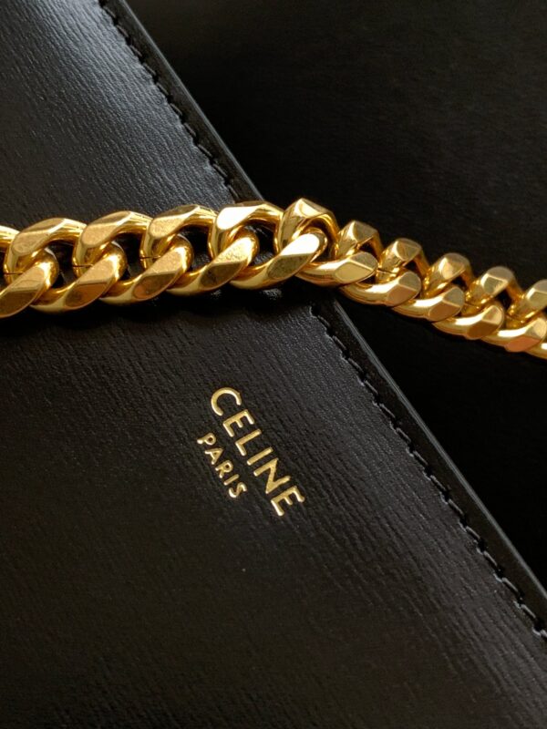 CELINE MEDIUM COLLEGE BAG IN SHINY CALFSKIN