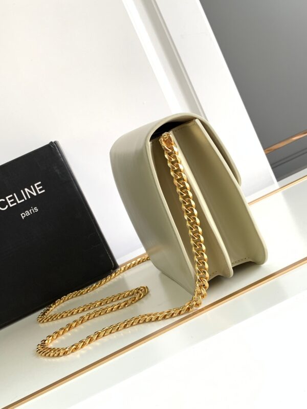 CELINE MEDIUM COLLEGE BAG IN SHINY CALFSKIN