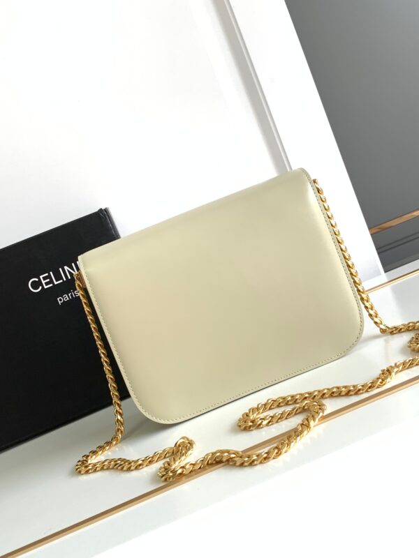 CELINE MEDIUM COLLEGE BAG IN SHINY CALFSKIN