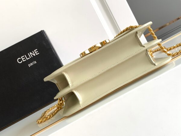 CELINE MEDIUM COLLEGE BAG IN SHINY CALFSKIN