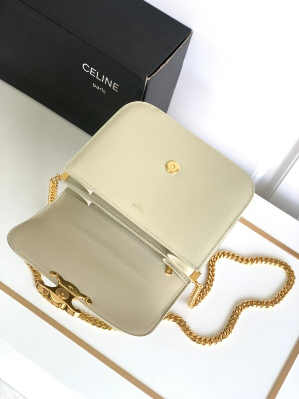 CELINE MEDIUM COLLEGE BAG IN SHINY CALFSKIN