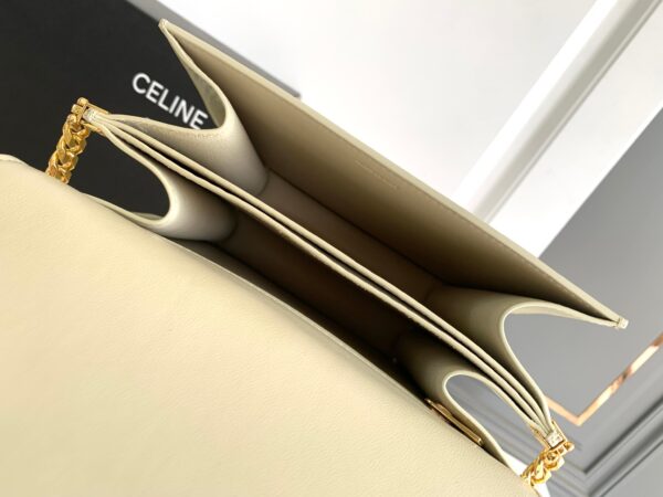 CELINE MEDIUM COLLEGE BAG IN SHINY CALFSKIN