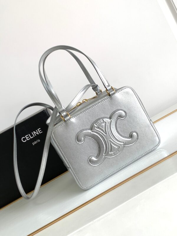 CELINE FOLDED CUBE BAG IN SMOOTH CALFSKIN