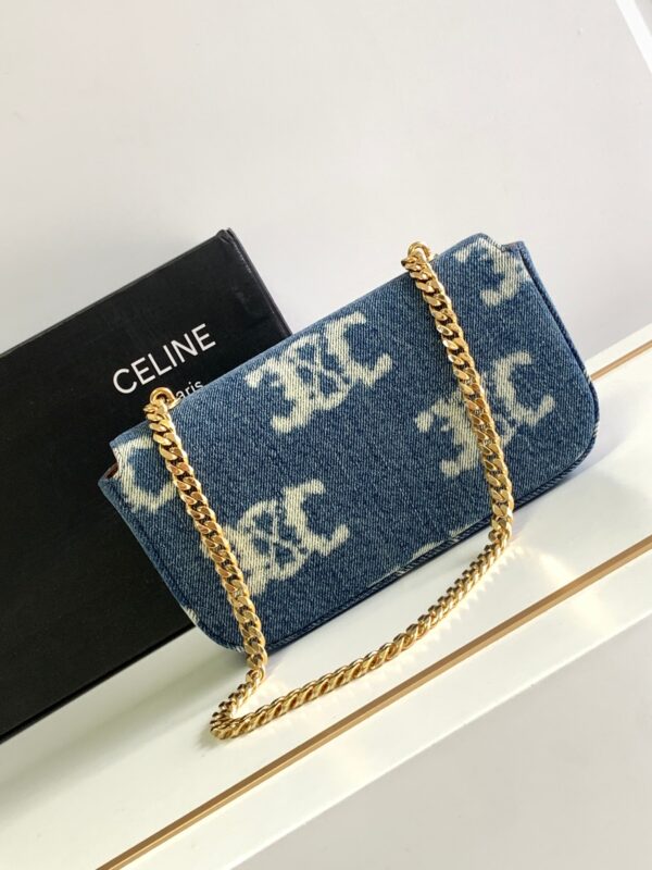 CELINE CELINE CHAIN SHOULDER BAG CLAUDE
