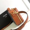 CELINE MESSENGER BOX IN TRIOMPHE CANVAS AND CALFSKIN
