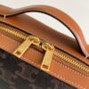 CELINE MESSENGER BOX IN TRIOMPHE CANVAS AND CALFSKIN