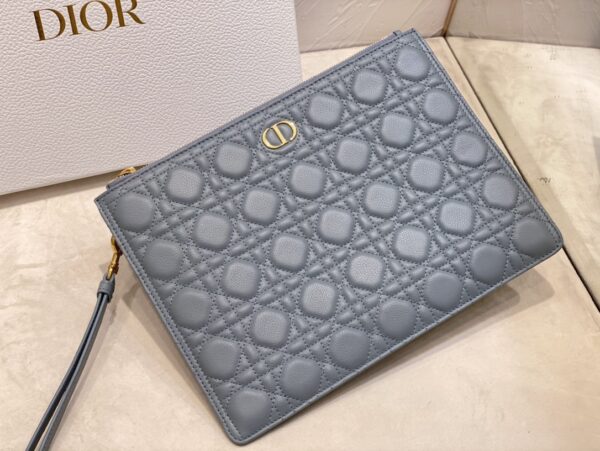LARGE DIOR CARO DAILY POUCH