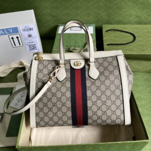 Gucci OPHIDIA GG MEDIUM TOTE BAG