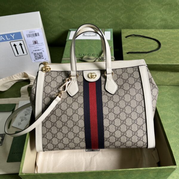 Gucci OPHIDIA GG MEDIUM TOTE BAG