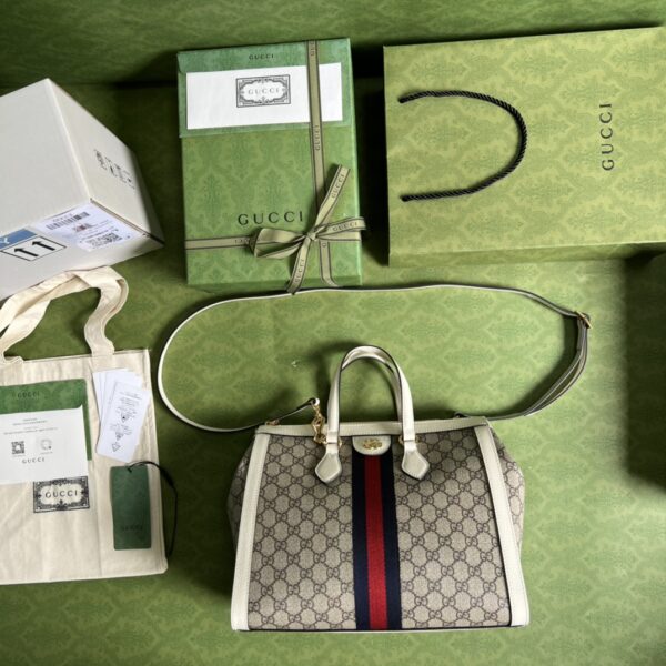 Gucci OPHIDIA GG MEDIUM TOTE BAG