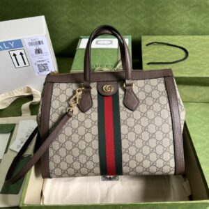 Gucci OPHIDIA GG MEDIUM TOTE BAG