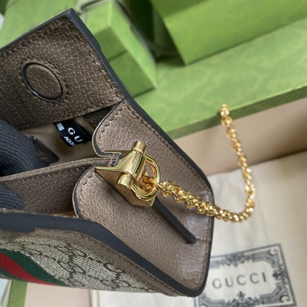 GUCCI Ophidia mini shoulder bag in GG Supreme canvas