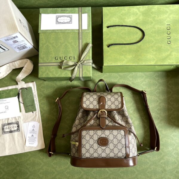 Gucci BACKPACK WITH INTERLOCKING G