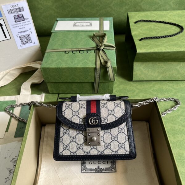 GUCCI OPHIDIA GG MINI SHOULDER BAG