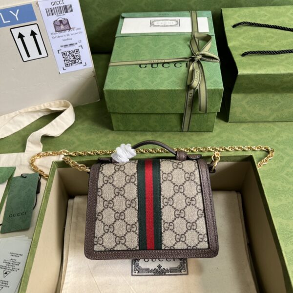 GUCCI OPHIDIA GG MINI SHOULDER BAG
