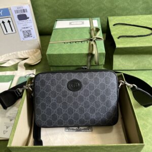 Gucci CROSSBODY BAG WITH INTERLOCKING G