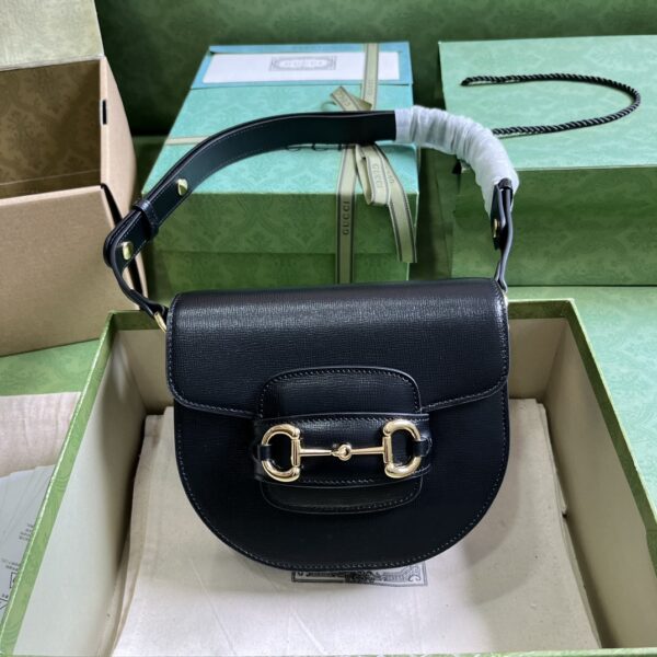 GUCCI HORSEBIT 1955 MINI ROUNDED BAG